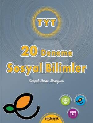 Endemik 2026 Tyt Sosyal Bilimler 20 Li Deneme Sınavı - Kolektif kitap kapağı