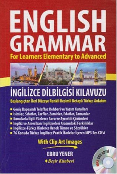 English Grammer-İngilizce Dilbilgisi Kılavuzu - Ebru Yener kitap kapağı