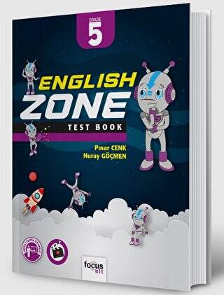 English Zone 5 - Test Book - Pınar Cenk kitap kapağı