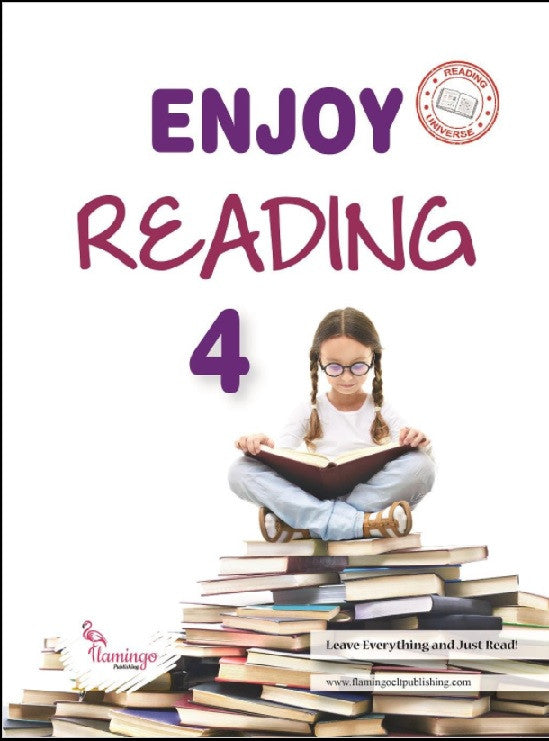 Enjoy Reading 4 - Kolektif - Flamingo Publishing kitap kapağı