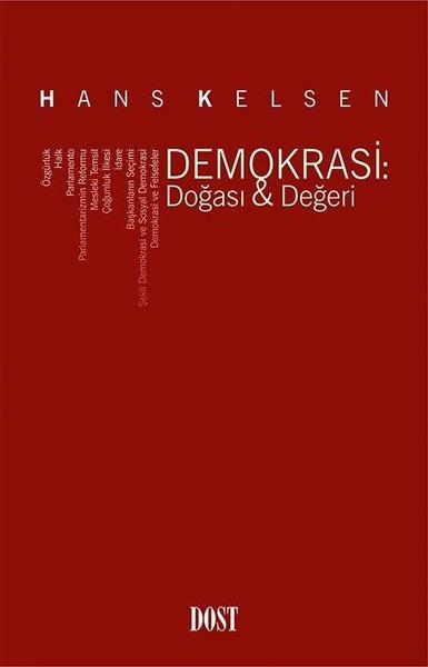 Demokrasi-Doğası ve Değeri | Dost Kitabevi (İnce Kapak) - Resim 1