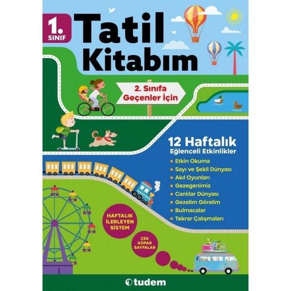 1. Sınıf Tatil Kitabım - 2. Sınıfa Geçenler İçin | Tudem Yayınları - Ders Kitapları (İnce Kapak) - Resim 1