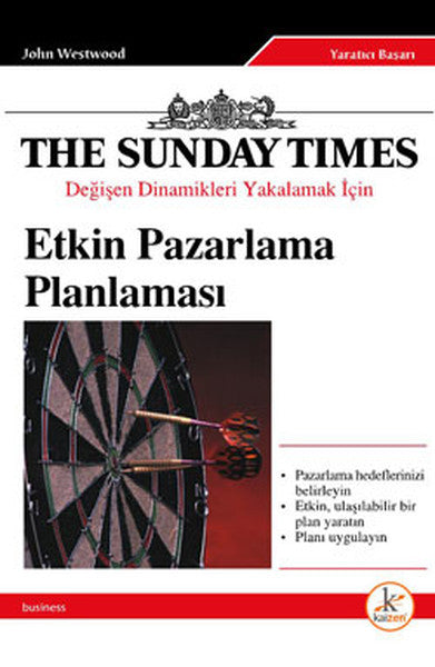 Etkin Pazarlama Planlaması - John Westwood kitap kapağı