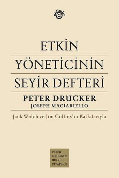 Etkin Yöneticinin Seyir Defteri - Özel Baskı - Peter F. Drucker kitap kapağı