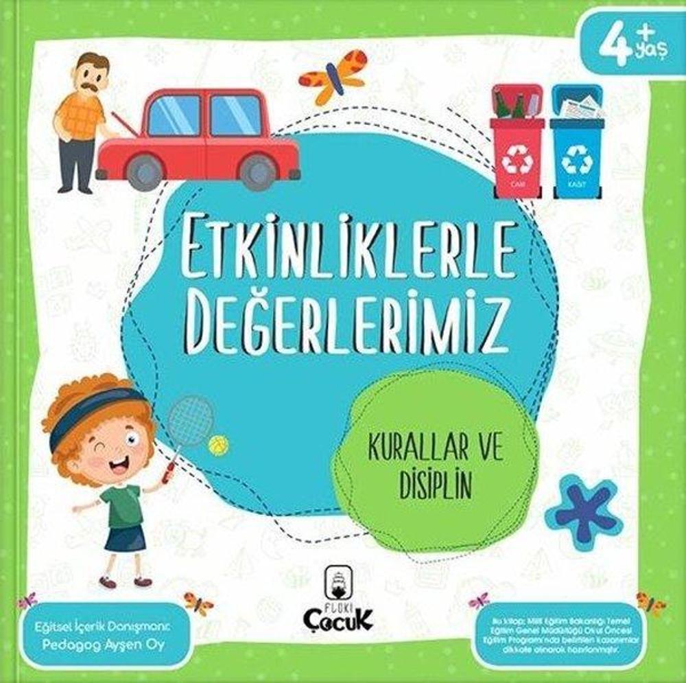 Etkinliklerle Değerlerimiz - Kurallar ve Disiplin 4+ | Floki Çocuk