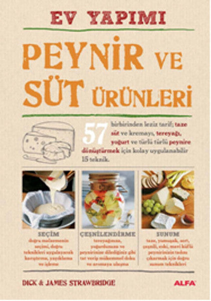 Ev Yapımı Peynir ve Süt Ürünleri - Dick Strawbridge kitap kapağı