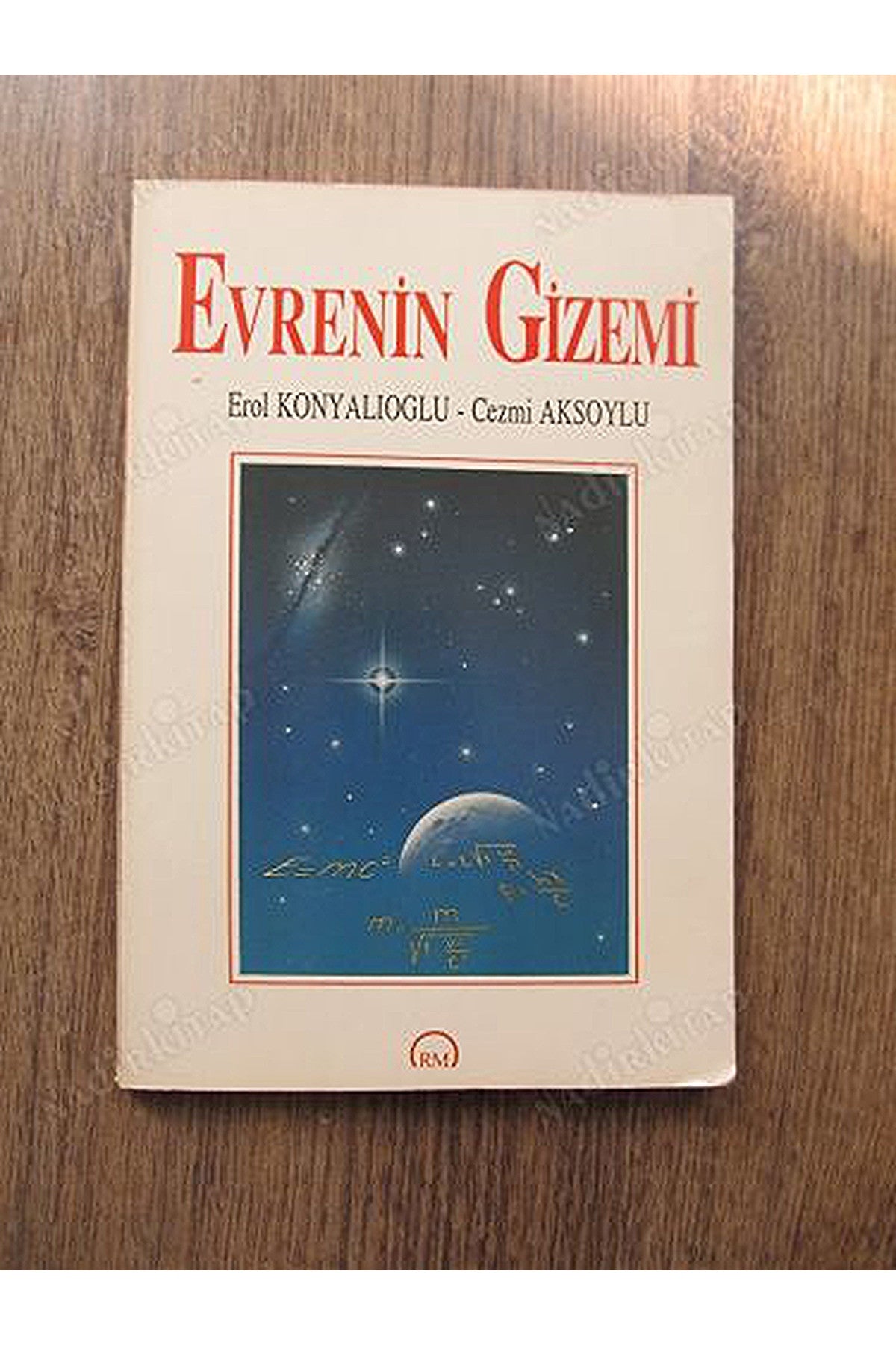Evrenin Gizemi-Erol Konyalıoğlu kitap kapağı