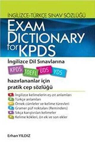 Exam Dictionary for KPDS - Kolektif kitap kapağı