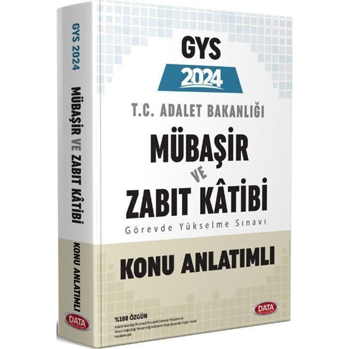 GYS Adalet Bakanlığı Mübaşir ve Zabıt Katibi Konu Anlatımlı