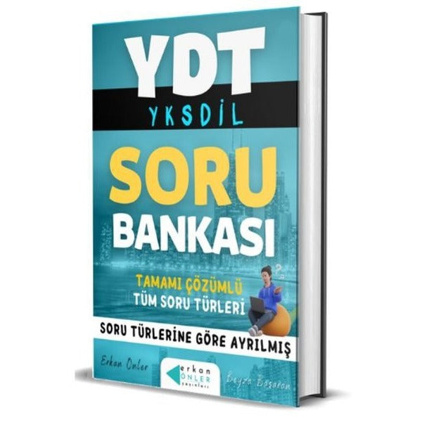 YDT YKSDİL - Soru Bankası-Tamamı Çözümlü Tüm Soru Türleri | Erkan Önler Yayınları (Ciltli)