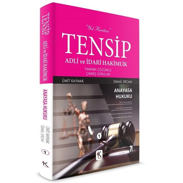 Tensip Anayasa Hukuku - Adli ve İdari Hakimlik Tamamı Çözümlü Çıkmış Sorular | Kuram Kitap (Ciltsiz)