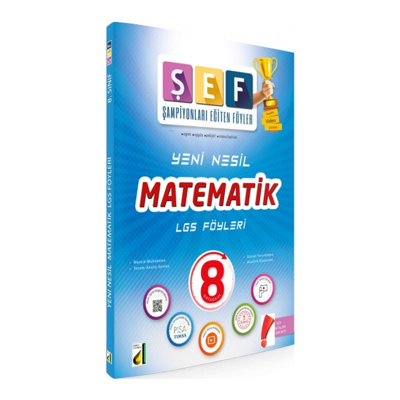 Yeni Nesil Matematik 8. Sınıf LGS Föyleri | Damla Yayınevi (İnce Kapak)