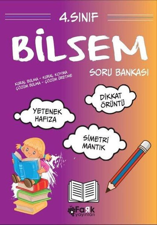 Bilsem 4. Sınıf Soru Kitabı | Fark Yayınları (İnce Kapak)