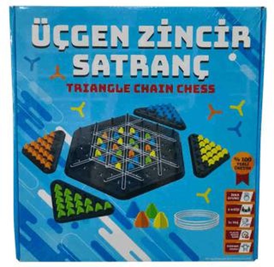 Üçgen Zincir Satranç | Aklımda Zeka Oyunları