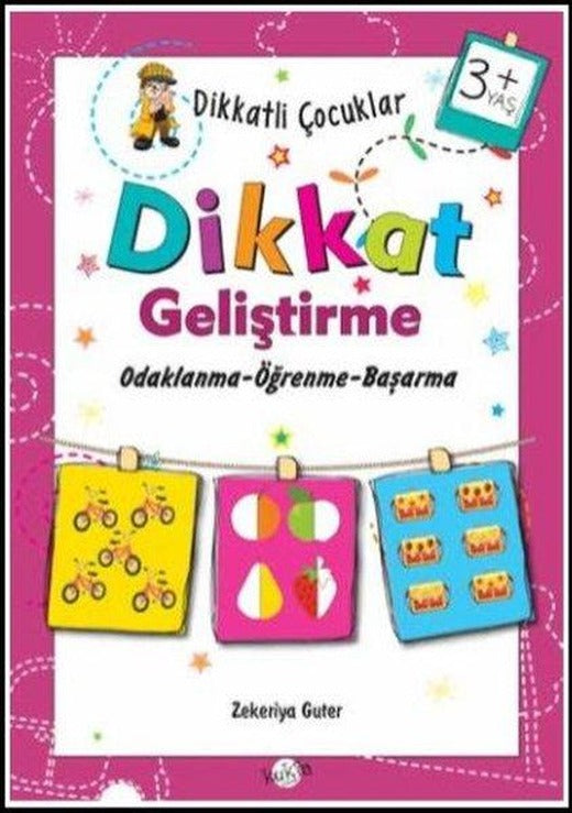 3+Yaş Dikkat Geliştirme | Kukla (İnce Kapak)