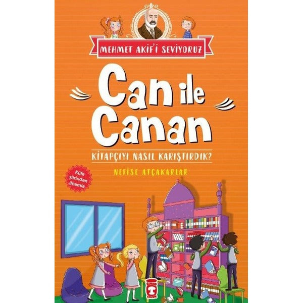 Can İle Canan-Kitapçıyı Nasıl Karış | Timaş Çocuk (İnce Kapak)