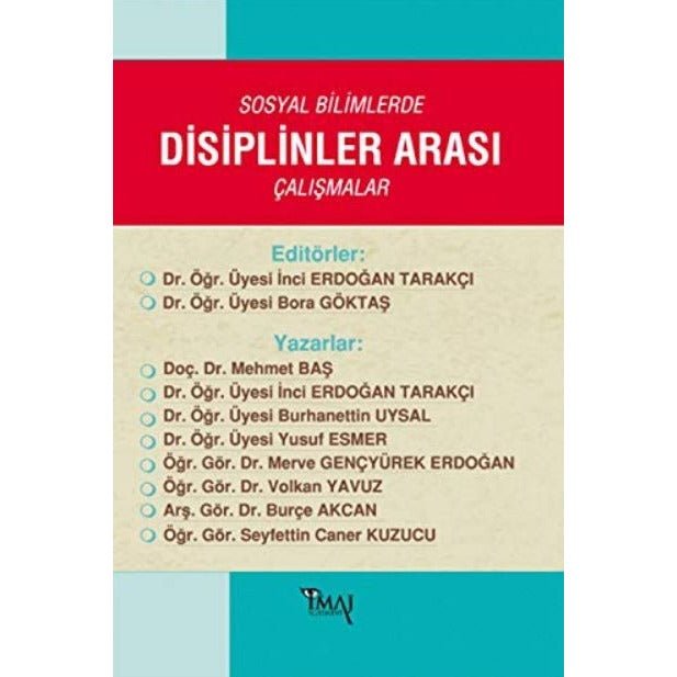 Sosyal Bilimlerde Disiplinler Arası Çalışmalar