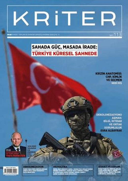 Kriter Aylık Siyaset Toplum ve Ekonomi Dergisi: Sayı 113 - Haziran 2026 | Kriter Aylık Siyaset Toplum ve Ekonomi Dergisi Yayınları (Ciltsiz)