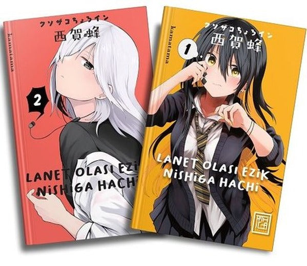 Lanet Olası Ezik Nishiga Hachi Seti - 2 Kitap Takım | Athica Yayınları (İnce Kapak)
