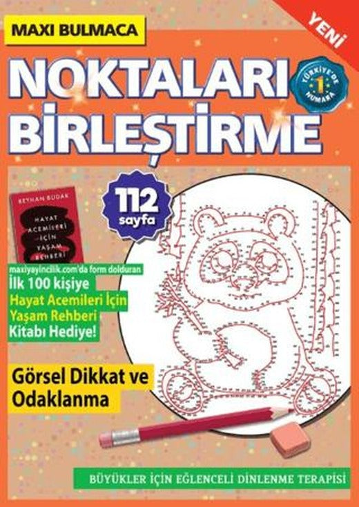 Maxi Bulmaca Noktaları Birleştirme 7 | Maxi Yayıncılık (Ciltsiz)