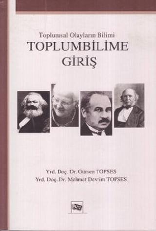 Toplumbilime Giriş | Anı Yayıncılık (Ciltsiz) - Resim 1