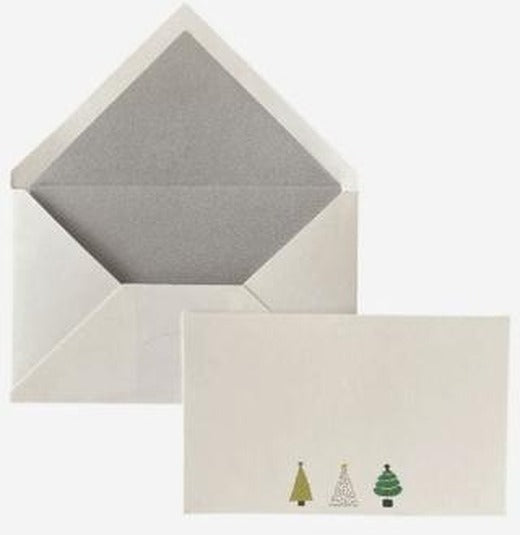 Maritera Yılbaşı Tiny Trees Tebrik Kartı (10'lu Kutu) | Maritera