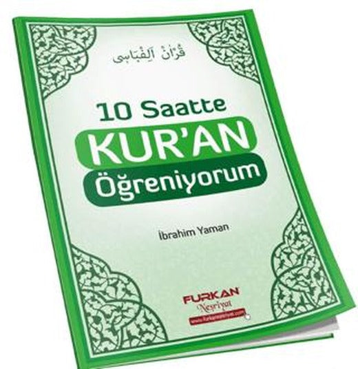 10 Saatte Kuran Öğreniyorum - Elifba | Furkan Neşriyat (Ciltsiz)