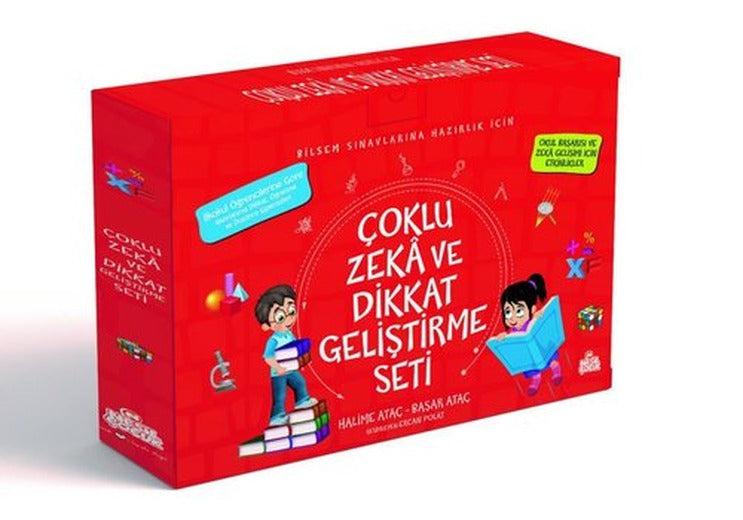 Çoklu Zeka ve Dikkat Geliştirme Seti | Nesil Çocuk Yayınları (İnce Kapak)