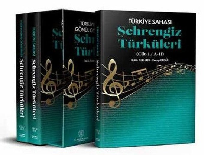 Türkiye Sahası - Şehrengiz Türküleri Seti - 3 Kitap Takım - Kutulu | ST Prodüksiyon (İnce Kapak)