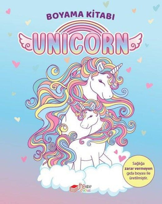 Unicorn Boyama Kitabı | The Çocuk (İnce Kapak)