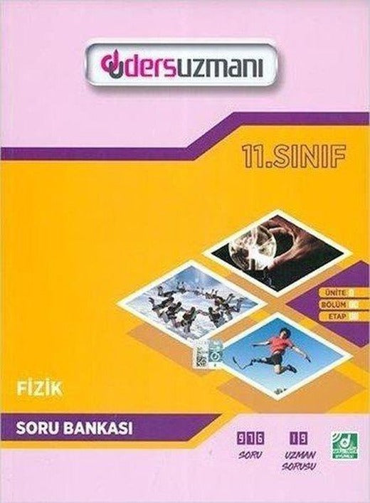 11.Sınıf Fizik Soru Bankası | Ders Uzmanı Yayınları (İnce Kapak)
