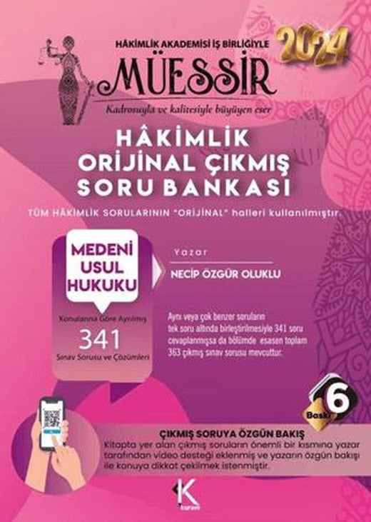 Müessir Medeni Usul Hukuku | Kuram Kitap (Ciltsiz)