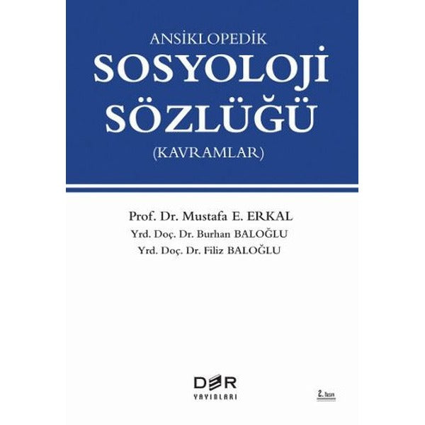 Ansiklopedik Sosyoloji Sözlüğü | Der Yayınları (İnce Kapak)