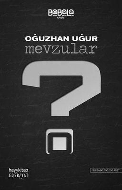 Mevzular | Hayy Kitap