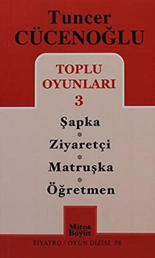 Toplu Oyunları 3 Şapka - Ziyaretçi -Matruşka -Öğretmen | Mitos Boyut Yayınları (Ciltsiz)