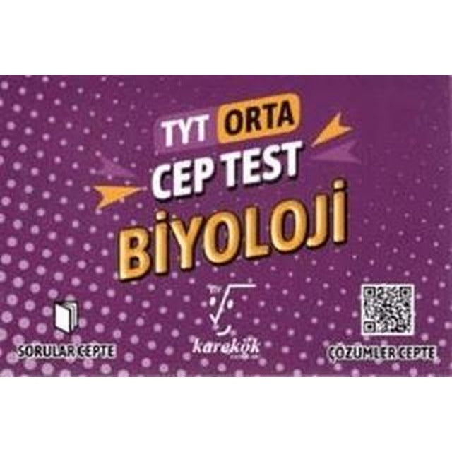 TYT Cep Test Biyoloji (Orta)