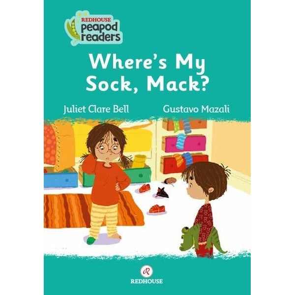 Where's My Sock Mack? Redhouse Peapod Readers | Redhouse Yayınları