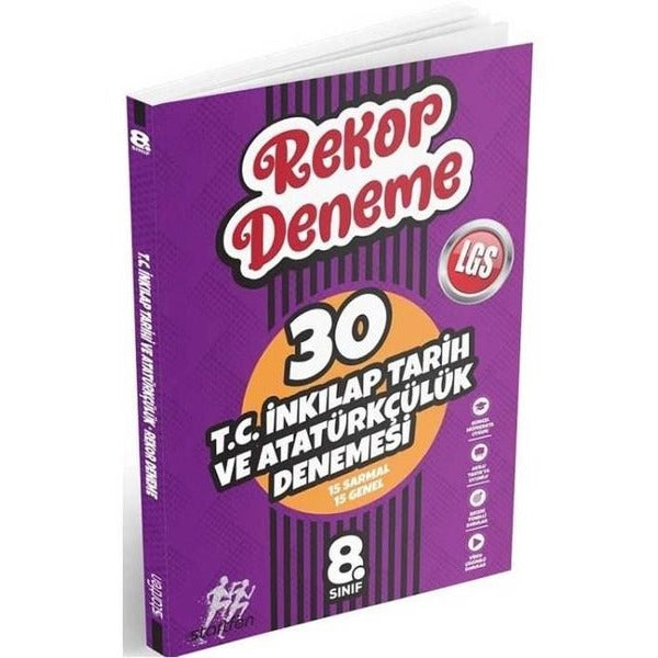 8. Sınıf T.C. İnkılap Tarihi Ve Atatürkçülük Rekor Deneme | Startfen Yayınları (İnce Kapak)