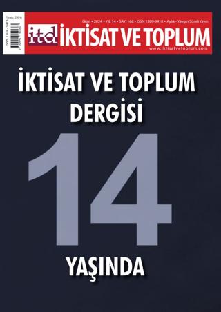 İktisat ve Toplum Dergisi 168. Sayı İktisat ve Toplum Dergisi 14 Yaşında | İktisat ve Toplum Dergisi (Ciltsiz) - Resim 1