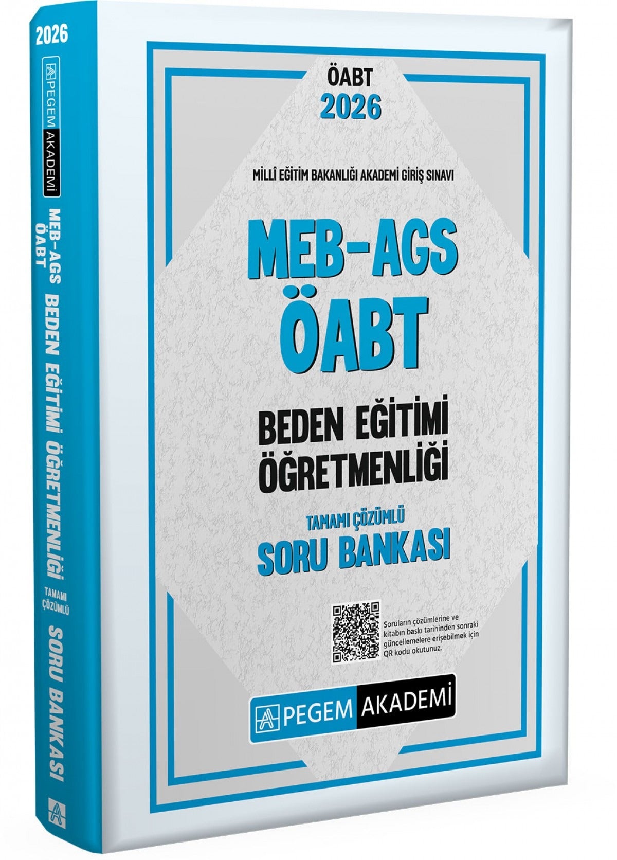 2026 MEB AGS ÖABT Beden Eğitimi Öğretmenliği Tamamı Çözümlü Soru Bankası | Pegem Akademi Yayıncılık (İnce Kapak)
