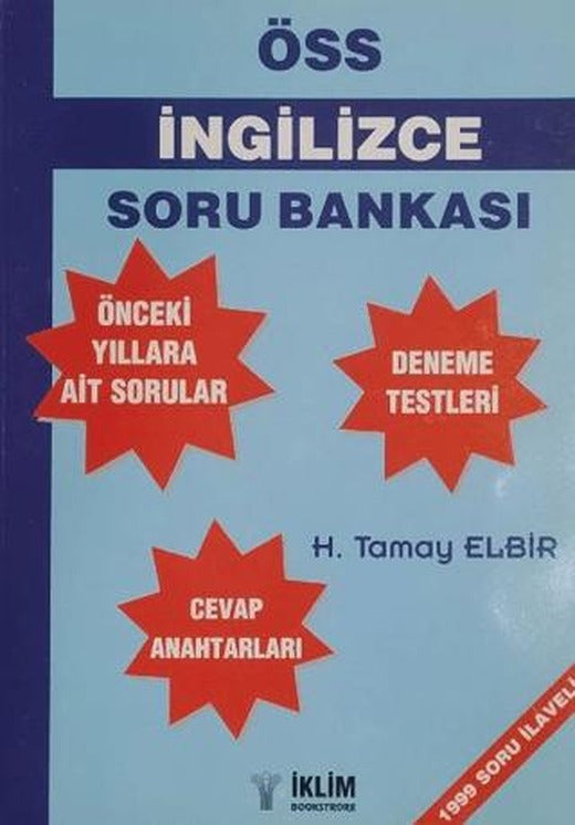 ÖSS İngilizce Soru Bankası | İklim Book Store (Ciltsiz)
