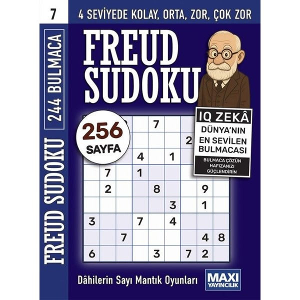 Freud Sudoku 7 | Maxi Yayıncılık (İnce Kapak)