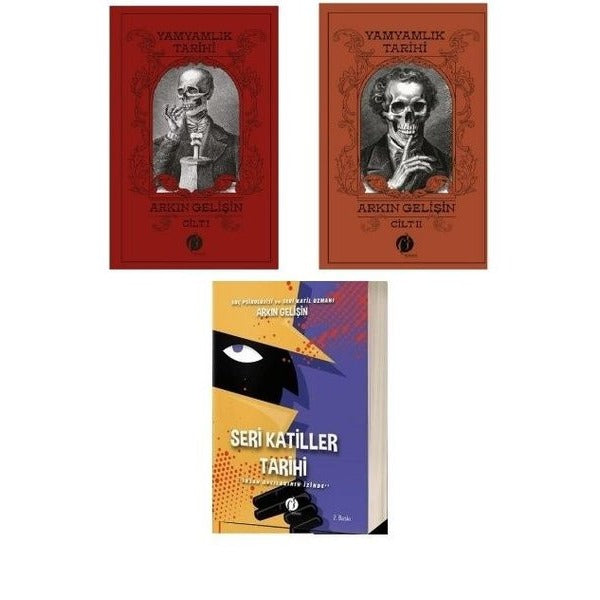 Yamyamlık Tarihi Cilt 1&2 - Seri Katiller Tarihi Seti - 3 Kitap Takım | Herdem Kitap (İnce Kapak)