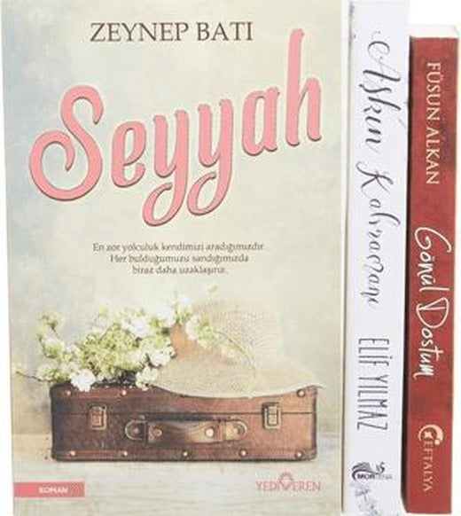Aşka Yolculuk Seti (3 Kitap Takım) | Yediveren Yayınları (Ciltsiz)