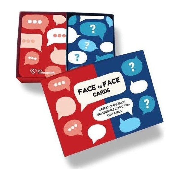 Face to Face Cards - Yüz Yüze Kartları | Remzi Kitabevi (İnce Kapak)