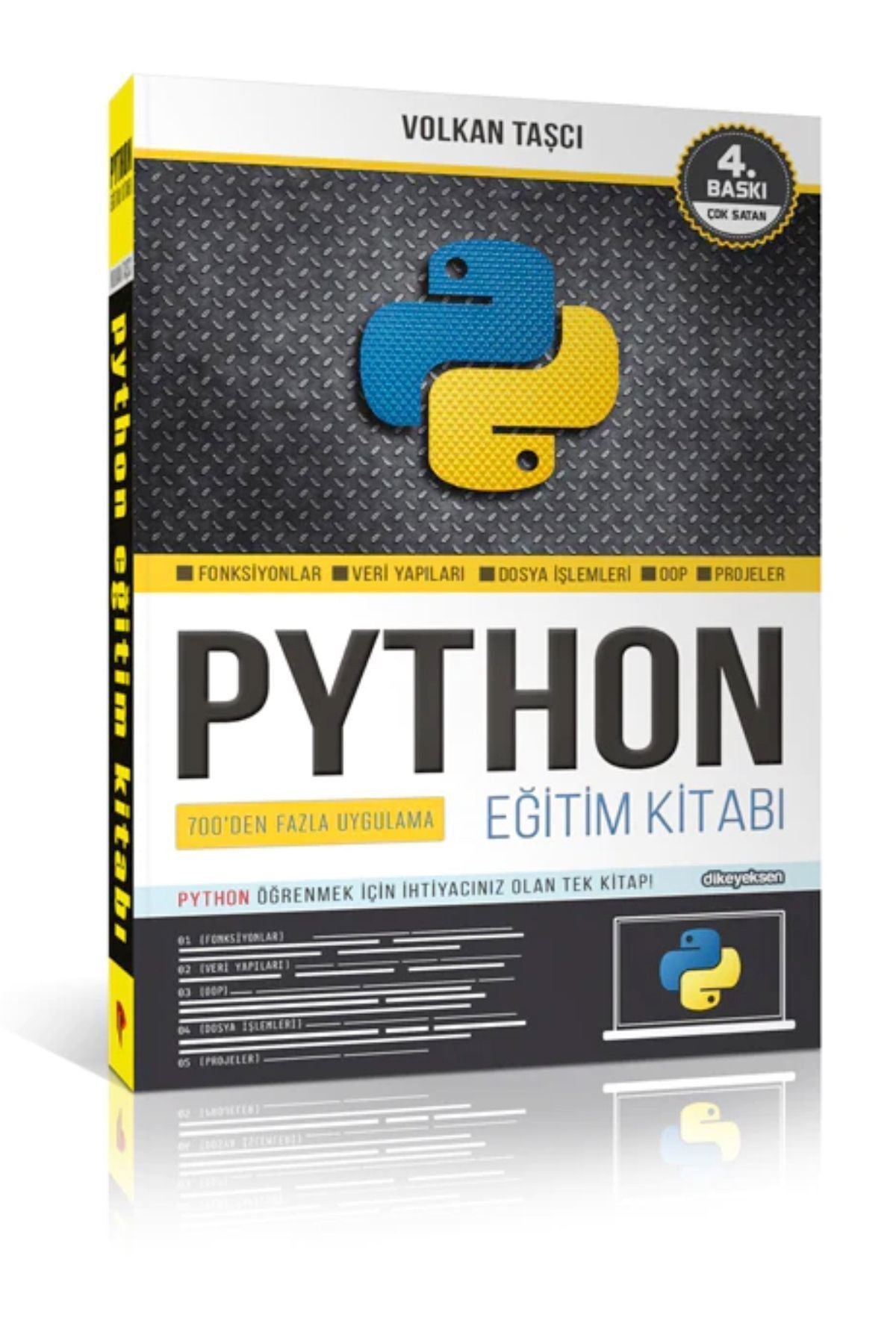 Python Eğitim Kitabı | Dikeyeksen (İnce Kapak)