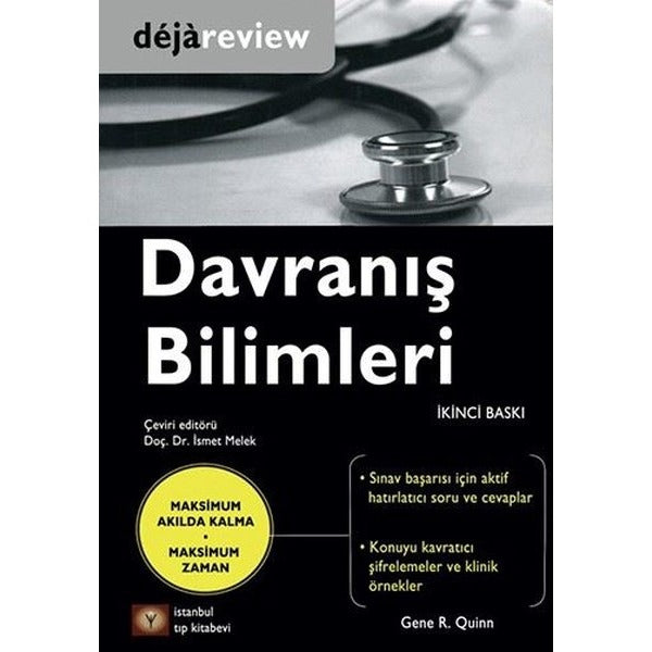 Deja Review - Davranış Bilimleri | İstanbul Tıp Kitabevi (Ciltsiz)