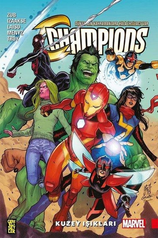 Champions 4: Kuzey Işıkları | Gerekli Şeyler (İnce Kapak)