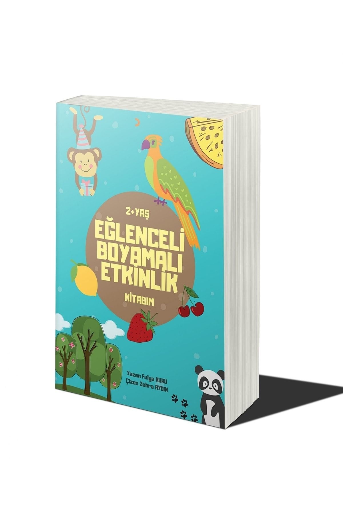 Eğlenceli Boyamalı Etkinlik Kitabım