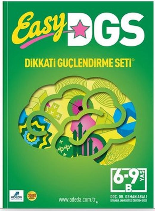 Easy Dikkati Güçlendirme Seti 6-9 Yaş B-2.Kademe | Adeda (İnce Kapak)